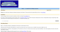 Desktop Screenshot of harp-l.org